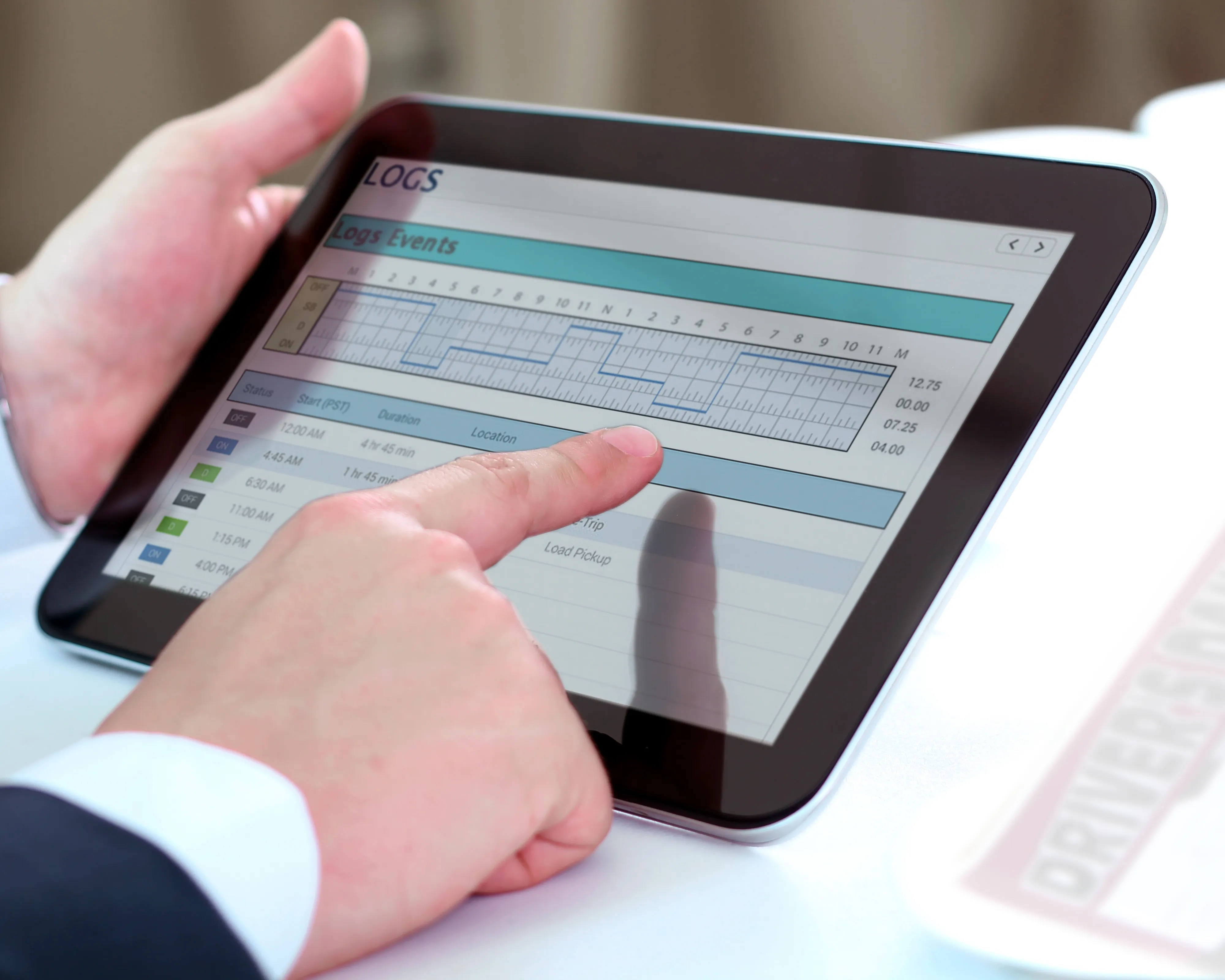 Logbook tracking